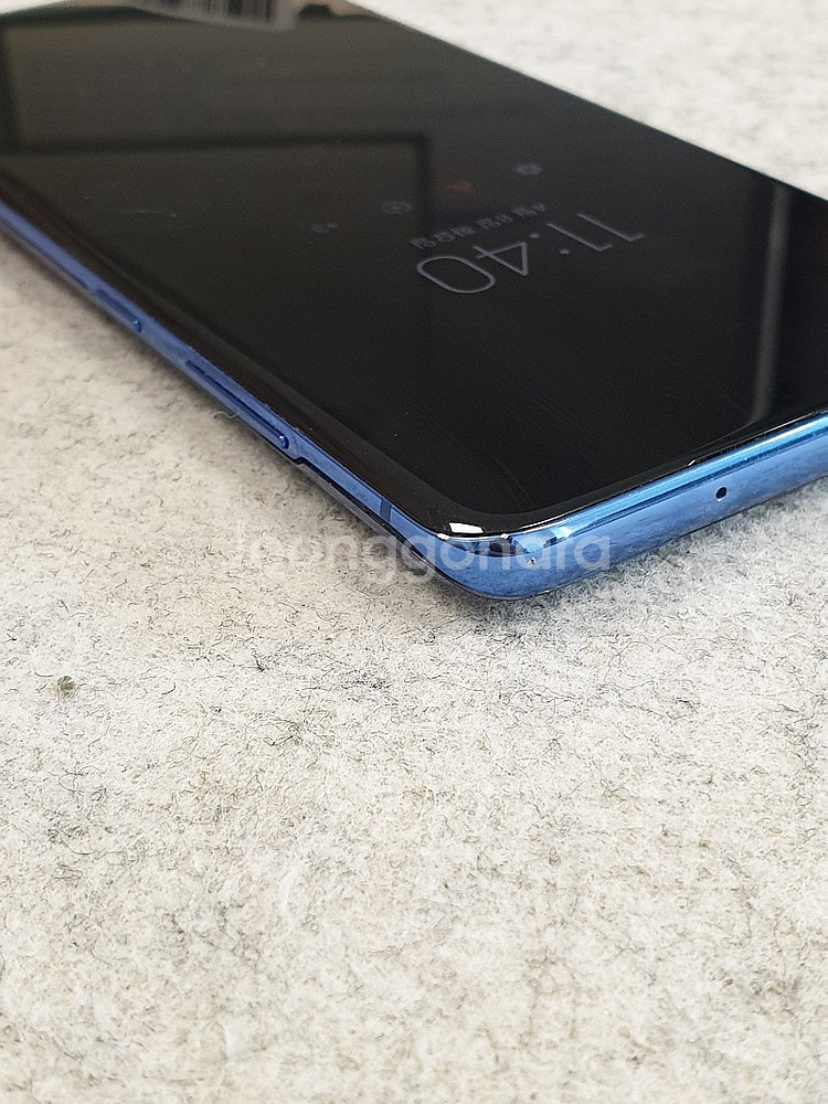 갤럭시 S20플러스 블루 256기가 20년 9월개통 미파손 가성비단말기 13만에 판매해요--7